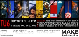 TU6 CORRISPONDENZE SULLA LAMIERA Mostre Diffuse Fotografia