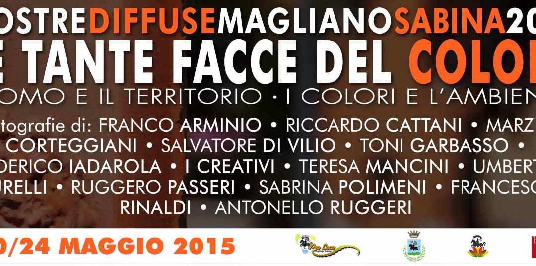 MOSTRE DIFFUSE MAGLIANO SABINA 2015: COMUNICATO #1.1